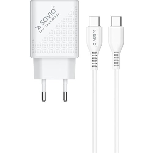 Savio LA-05 USB Type A & Type C Quick Charge Power Delivery 3.0 cable 1m Indoor Cene