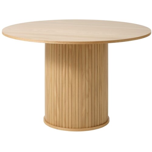 Unique Furniture Okrugli blagovaonski stol u dekoru hrasta ø 120 cm Nola - Cijene