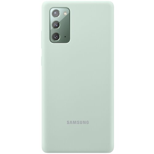 Samsung original silikonski ovitek EF-PN980TME za Galaxy Note 20 N980 - mint Cene