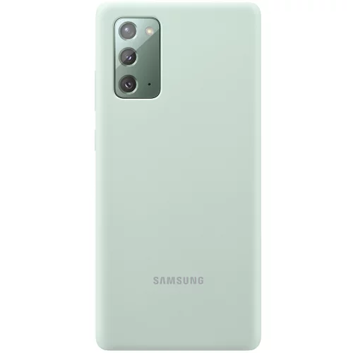 Samsung original silikonski ovitek EF-PN980TME za Galaxy Note 20 N980 - mint