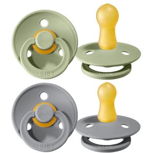 Bibs tolažilna duda - lateks Colour (0-6 m), 2 kosa Slike