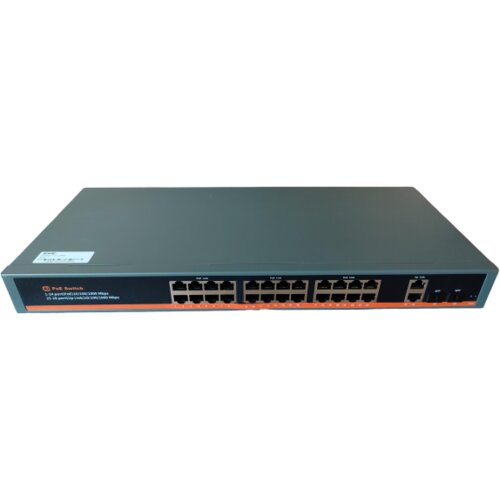 ExeLink SG1228P neupravljivi switch 24x10/100/1000 Base-T(POE/POE+),2x10/100/1000 Base-T,2x1000 Base-X SFP porta Cene