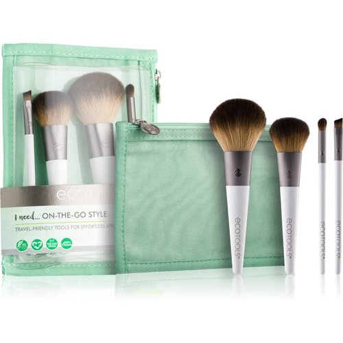 Ecotools On-The-Go Style set čopičev (za pot) Cene