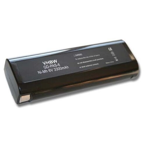 VHBW Baterija za Paslode IM350CT, 6 V, 3.3 Ah Slike
