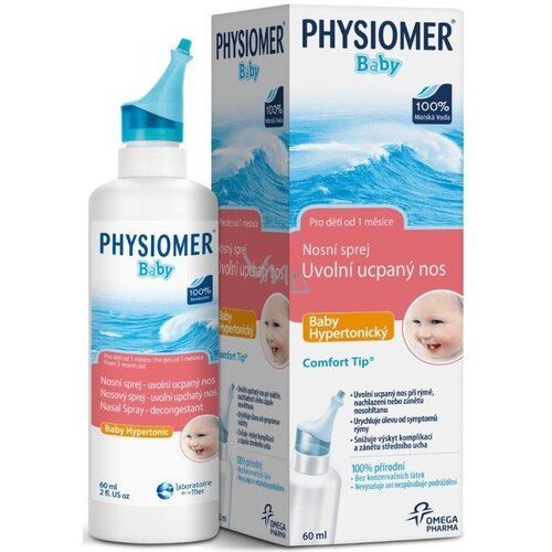 Physiomer baby sprej hypertonic 60 ml Slike