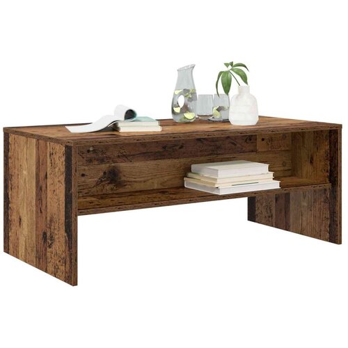  Stolić za kavu Staro drvo 100 x 50 x 40 cm Konstruirano drvo Slike