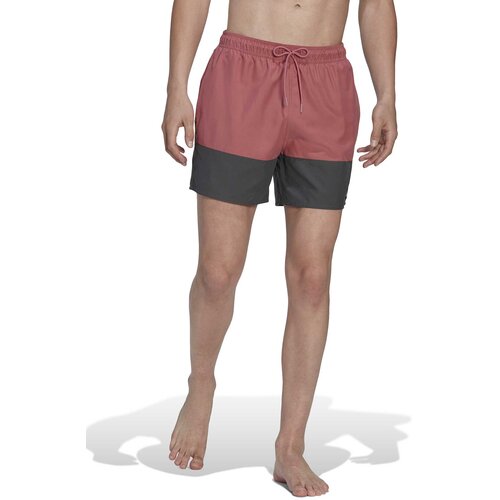 Adidas Muški šorts za kupanje PERFORMANCE Colorblock Short Length roze Slike