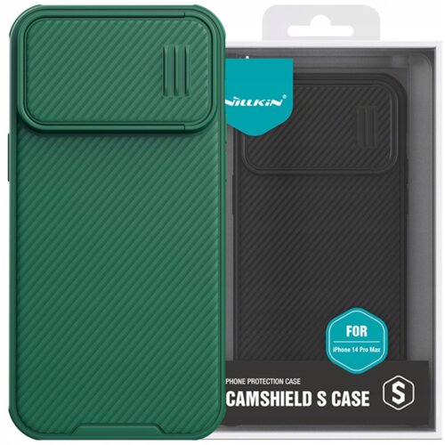 Nillkin ETUI CASE OBUDOWA OSŁONA NA APARAT DO IPHONE 14 PRO MAX ZIELONE, (21911250) Cene