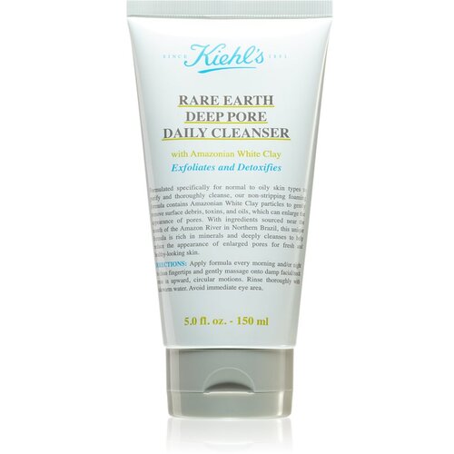 Kiehl's Rare Earth Deep Pore Daily Cleanser detoksikacijska krema za či&scaron;ćenje za sužavanje pora 150 ml Cijene