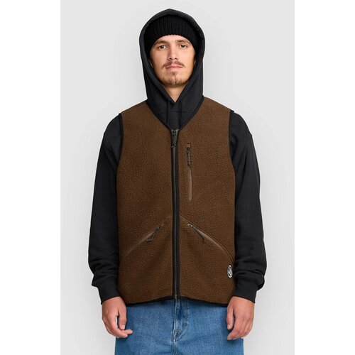 Volcom Snowdrift Brezrokavnik brown Cene