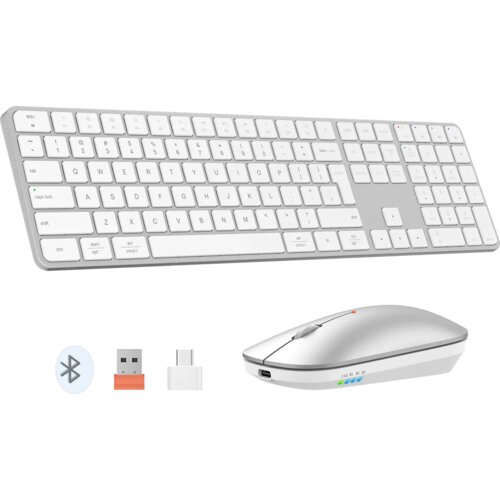 MeeTion Bežični bluetooth slim set tastatura + mi&scaron; iKey C230MW Cijene