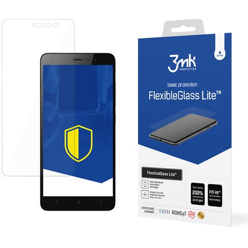 3mk FLEXIBLEGLASS LITE ZA XIAOMI REDMI NOTE 3 GLOBAL KALJENO STEKLO, (22000664) Slike