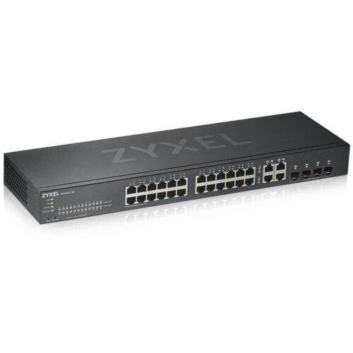 Zyxel GS1920-24V2 mrežni preklopnik Upravljano Gigabit Ethernet (10/100/1000) Črna Cene