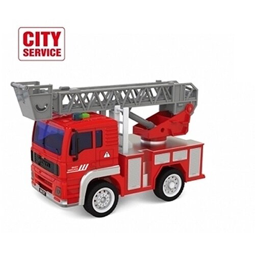 vatrogasni kamion sa zvukom i svetlom WY551B City Service 42867 Slike