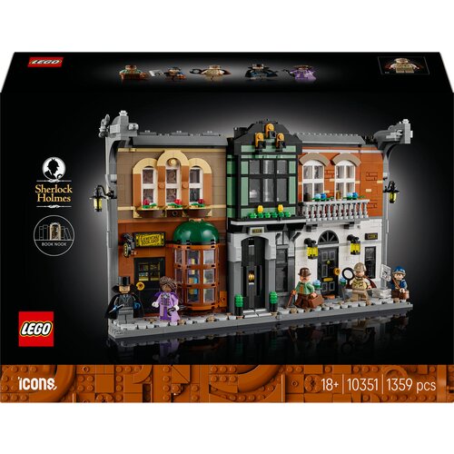 Lego icons - &amp;scaron;erlok holms: knji&amp;scaron;ki kutak (10351) Slike