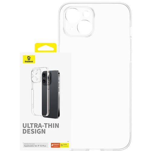 Baseus Ohi&amp;scaron;je za telefon iPhone 15 Plus OS-Lucent Series (prozorno), (21521752) Slike