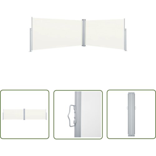  The Living Store Zložljiva stranska tenda krem 160x600 cm - Stranska Tenda, (21742462) Slike