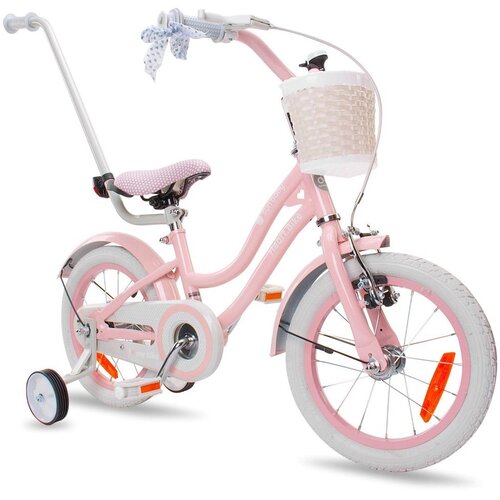  Dječji bicikl 14&amp;quot; Heart Bike Silver Moon rozi Slike