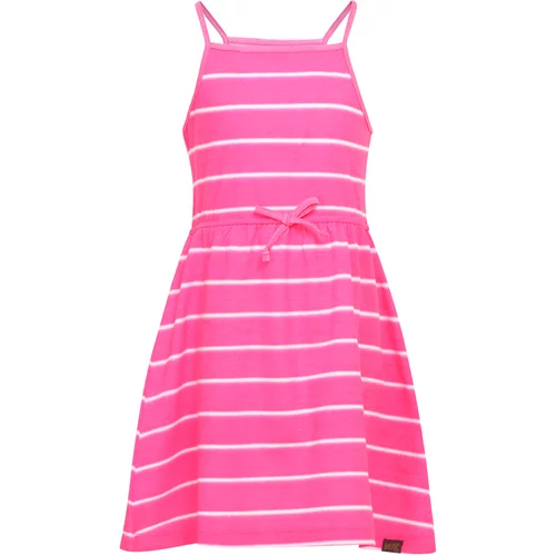 NAX Dětské šaty HADKO neon knockout pink varianta pa