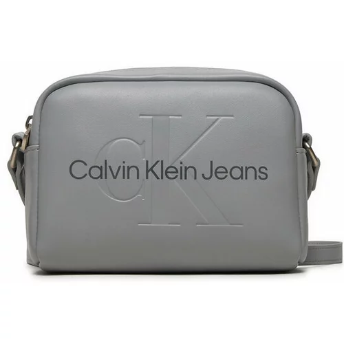 Calvin Klein Jeans Ročna torba Sculpted Camera Bag18 Mono K60K612220 Modra