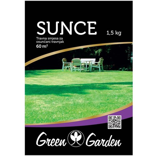  Sjeme trave GREEN GARDEN SUNCE OSUNČANI TRAVNJAK 1,5 kg Cene