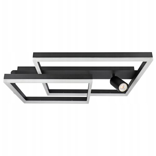  LED plafonska svetiljka LED/38W/230V + 1xGU10/30W crna Slike