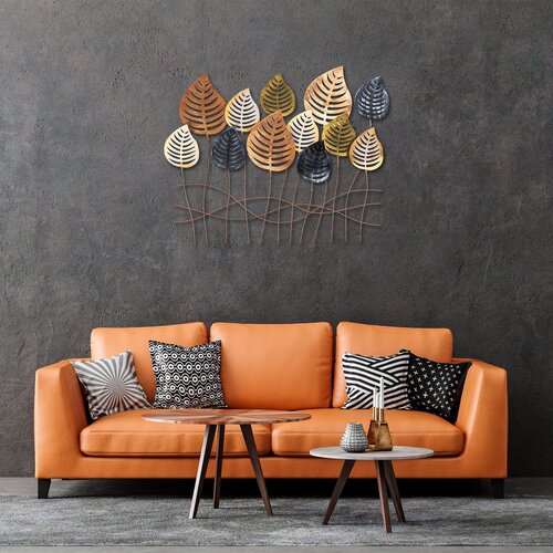  Lilac multicolor decorative metal wall accessory Cene