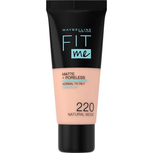 Maybelline tekoča podlaga - Fit Me Matte Foundation - 220 Natural Beige Cene