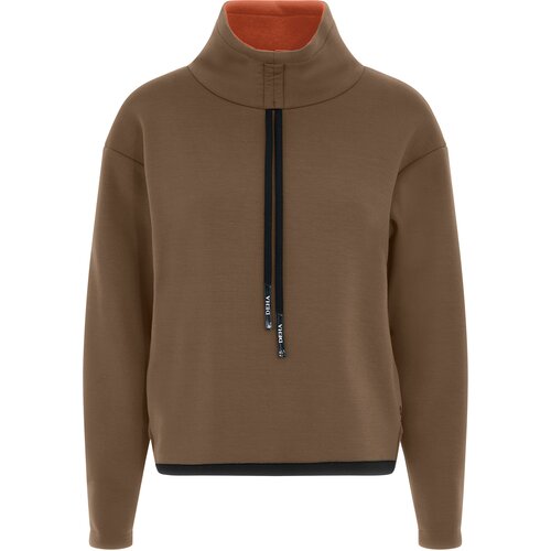 Deha scuba high neck sweatshirt, ženski duks, braon D93691 Cene