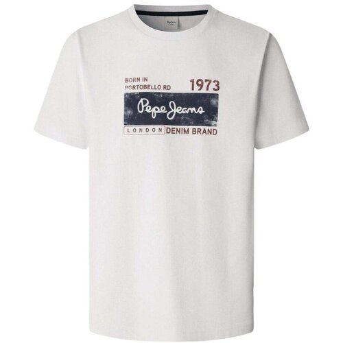 PepeJeans Majice s kratkimi rokavi PM5010361 800 Bela Cene
