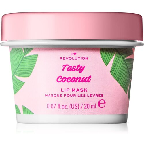 Revolution Tasty Coconut hidratantna maska za usne s kokosovim uljem 20 ml Cijene