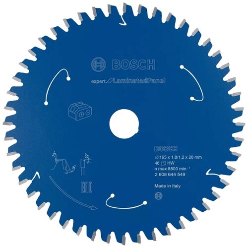 Bosch Listovi kružne testere za akumulatorske ručne testere Expert for Laminated Panel 2608644549 Slike