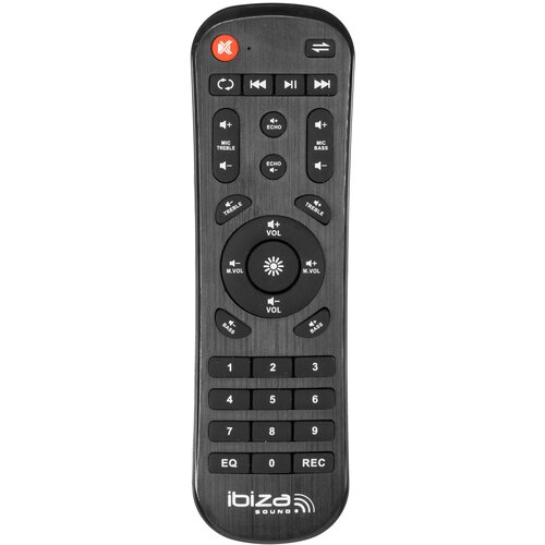 Ibiza COLUMBA 600 (AKTIVNI AKOMULATORSKI BLUETOOTH ZVOČNIK Z LED 2 x 6,5&amp;quot;/16cm - 600W) - Slike
