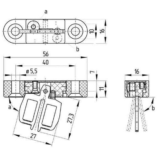 Schmersal ov aktuator, premični AZ 15/16-B6, (20888696) Cene