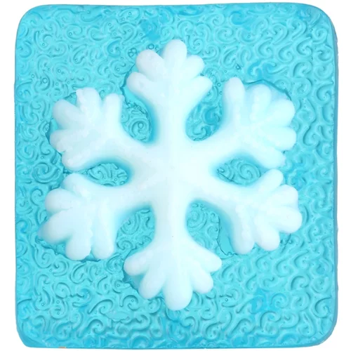 Bohemia Gifts & Cosmetics Handmade Snowflake ročno izdelano milo z glicerinom 70 g