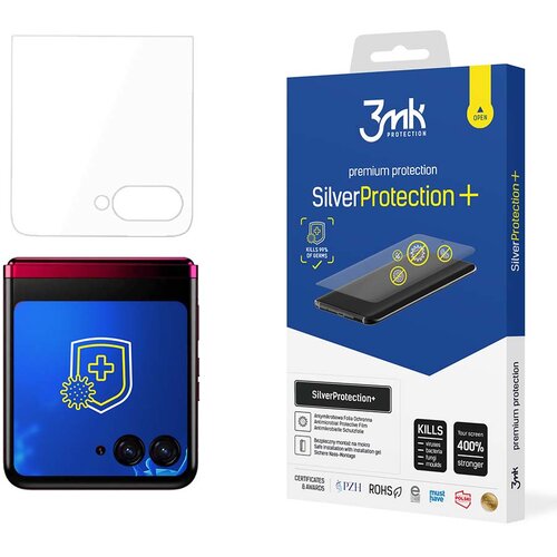 3mk MOTOROLA RAZR 40 ULTRA (FRONT) - SILVERPROTECTION+, (21966996) Slike