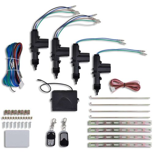  Set centralne brave za automobil s 2 daljinska ključa i 4 motora 12 V Cijene