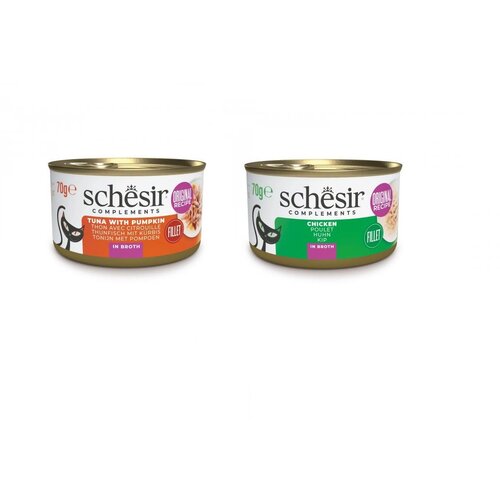Schesir Complementary konzerva za mačke - Tuna i bundeva u brodetu 70g Cene