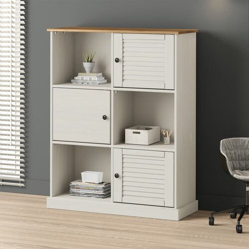  Regal za knjige VIGO 90x35x114,5 cm od masivne borovine Cijene