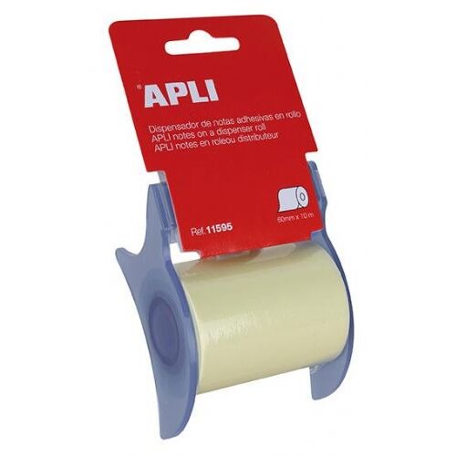 Apli Samolepilni lističi v roli , 60 mm x 10 m, rumeni Slike