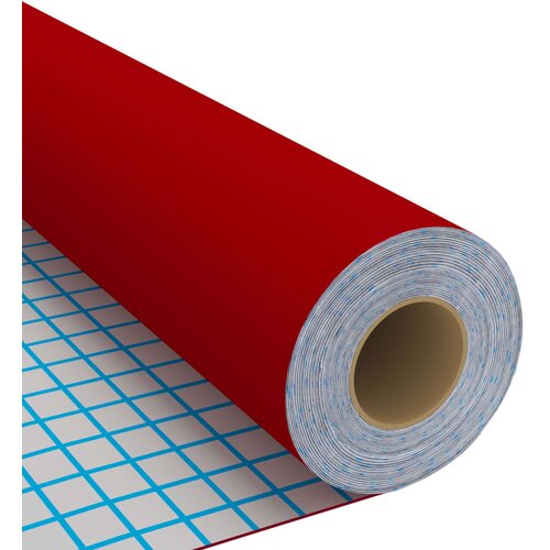 VidaXL Samoljepljiva folija za namje&amp;scaron;taj crvena 500 x 90 cm PVC Slike