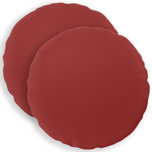  Presvlaka za jastuk 2 pcs HEERLEN Vinska crvena &Oslash; 60 cm Cijene