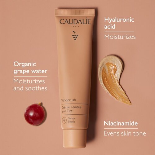 Caudalie Vinocrush Skin Tint CC krema za poenoten ten kože z vlažilnim učinkom odtenek 4 30 ml Slike