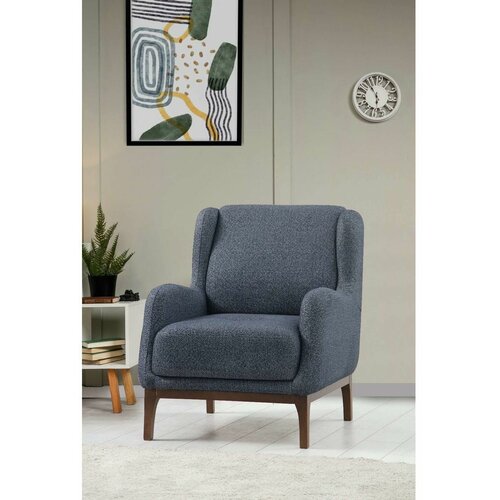 Atelier Del Sofa London - Anthracite Anthracite Wing Chair Cene