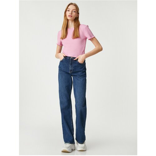 Koton T-Shirt - Pink - Regular fit Slike