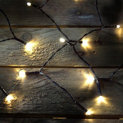 Dekortrend Novogodišnja LED zavesa toplo bela 1,5x1,5m za spoljašnju i unutrašnju upotrebu Cene