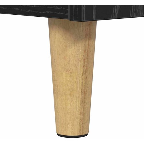  Kava Stol Crni hrast 90 x 50 x 35 cm Konstruirano drvo Slike
