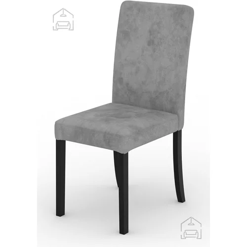 ADRK Furniture Jedilni stol Rodos 81 - črn, siv