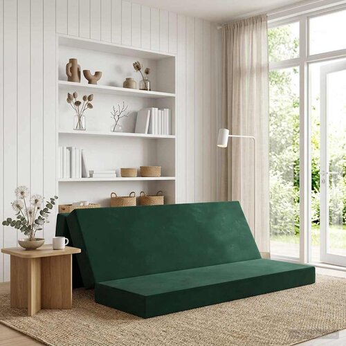 SOFA na razvlačenje 200 x 67 x 45 cm Tamnozelena Cene