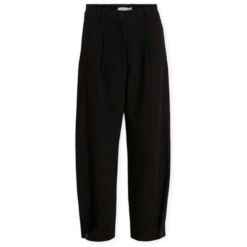 Vila Droem Trousers - Black Beauty Gold Slike